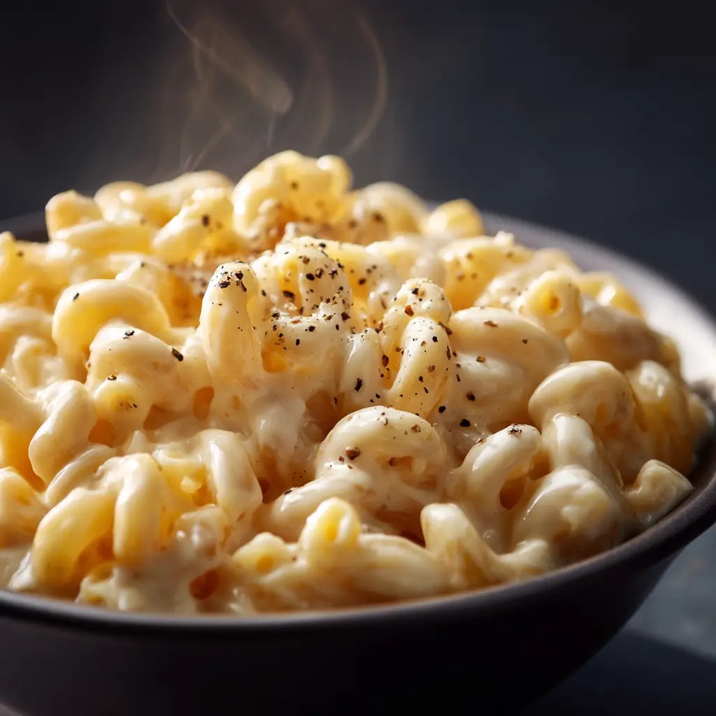 White Cheddar Mac and Cheese with Gruyère