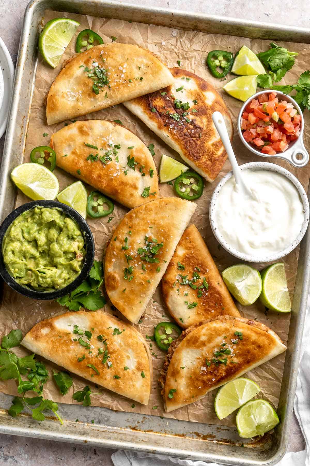 Crispy Refried Bean Tacos with Golden-Brown Tortillas