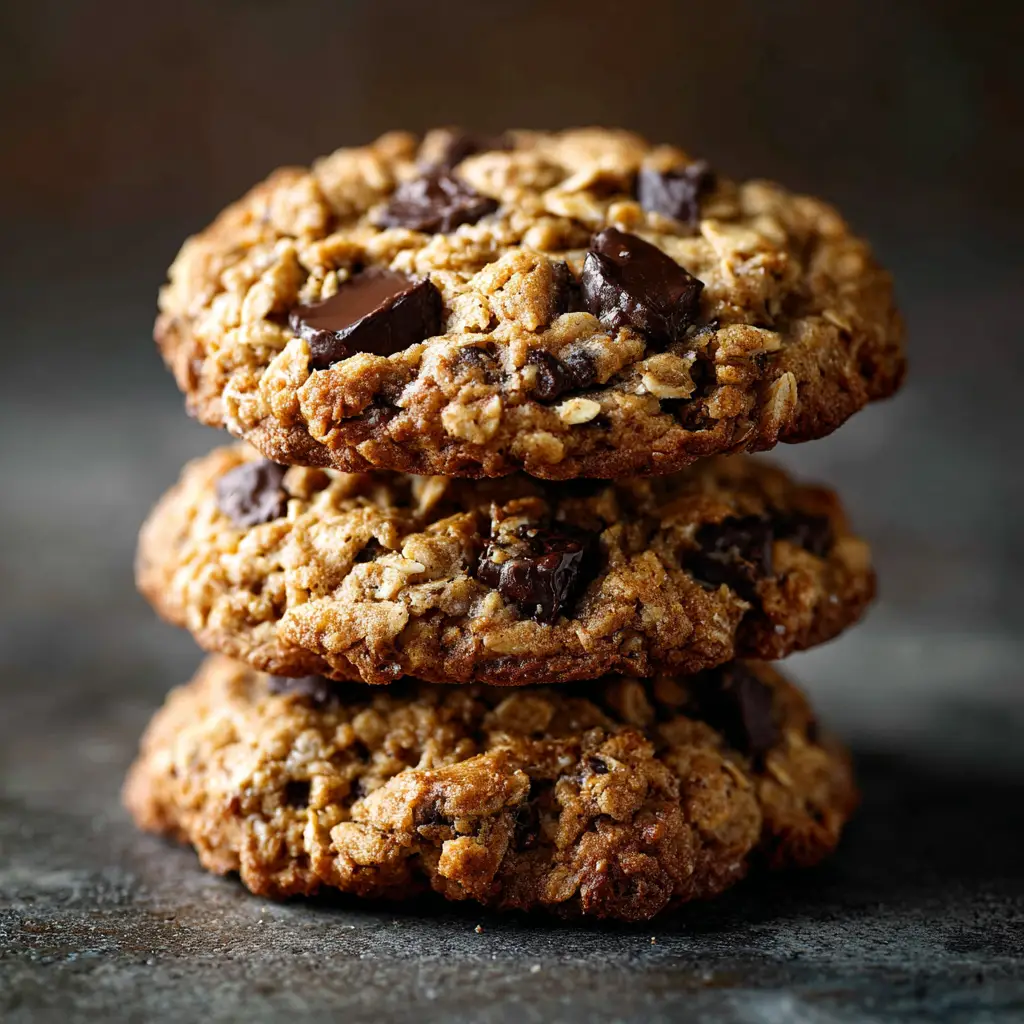 No Sugar No Flour Cookies with Banana and Peanut Butter