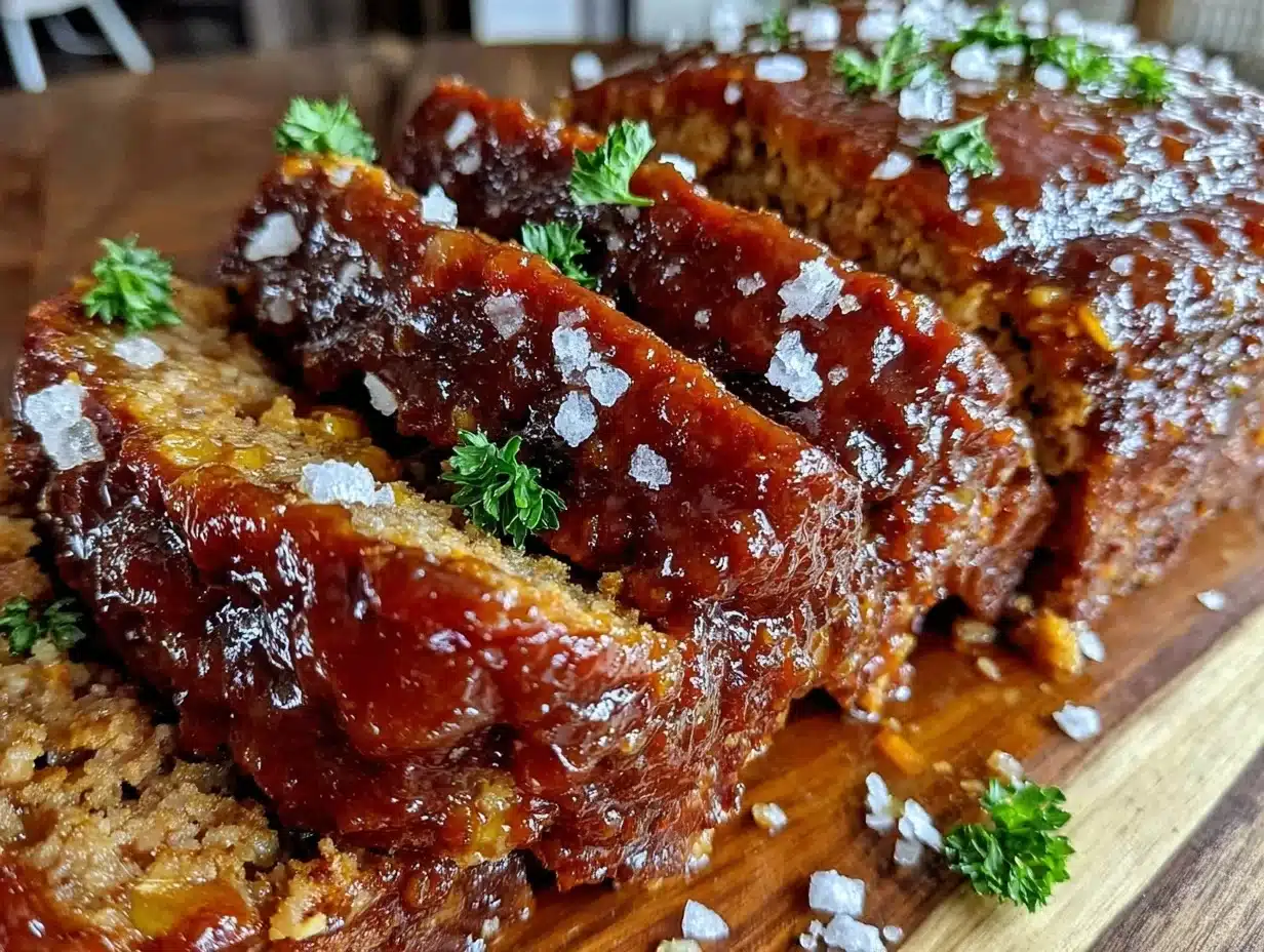 Classic Meatloaf with Sweet Brown Sugar Ketchup Glaze