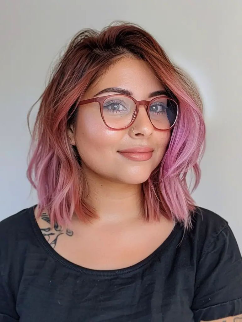 40 Stunning Medium-Length Haircuts for Round Faces You Need to Try