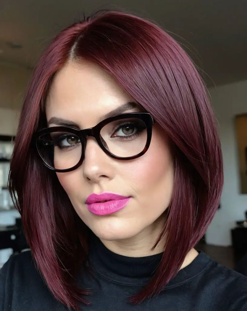 40 Stunning Medium-Length Haircuts for Round Faces You Need to Try