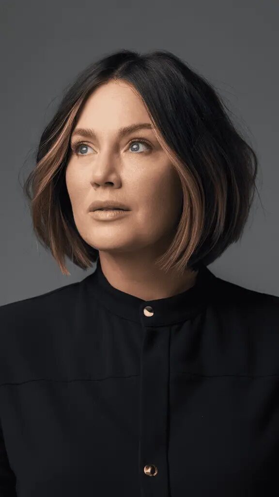 40 Stunning Medium-Length Haircuts for Round Faces You Need to Try