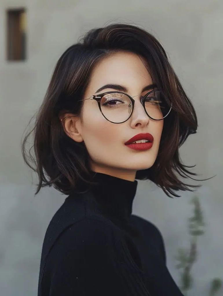 40 Stunning Medium-Length Haircuts for Round Faces You Need to Try