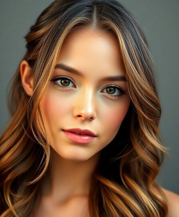 pinned back soft waves