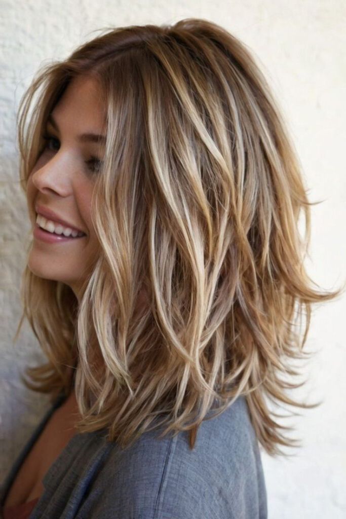 Layered Haircuts for Medium Length Hair You Need to Try Now