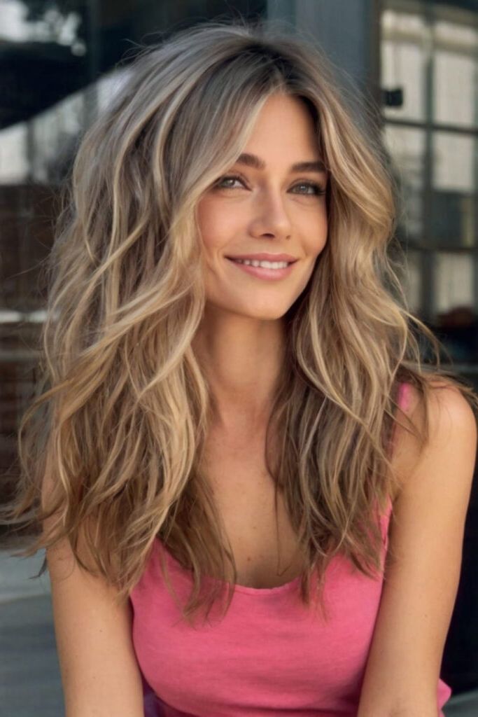 Long Layers with a Middle Part