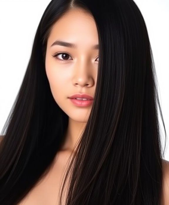 timeless sleek hair design